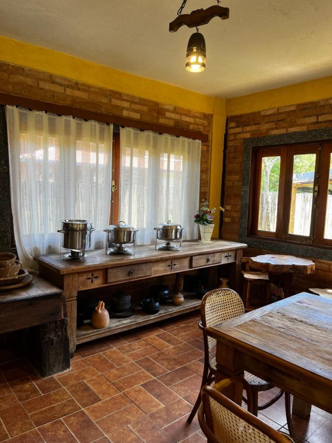 Pousada - Casa De Barro Santo Antonio do Pinhal Luaran gambar